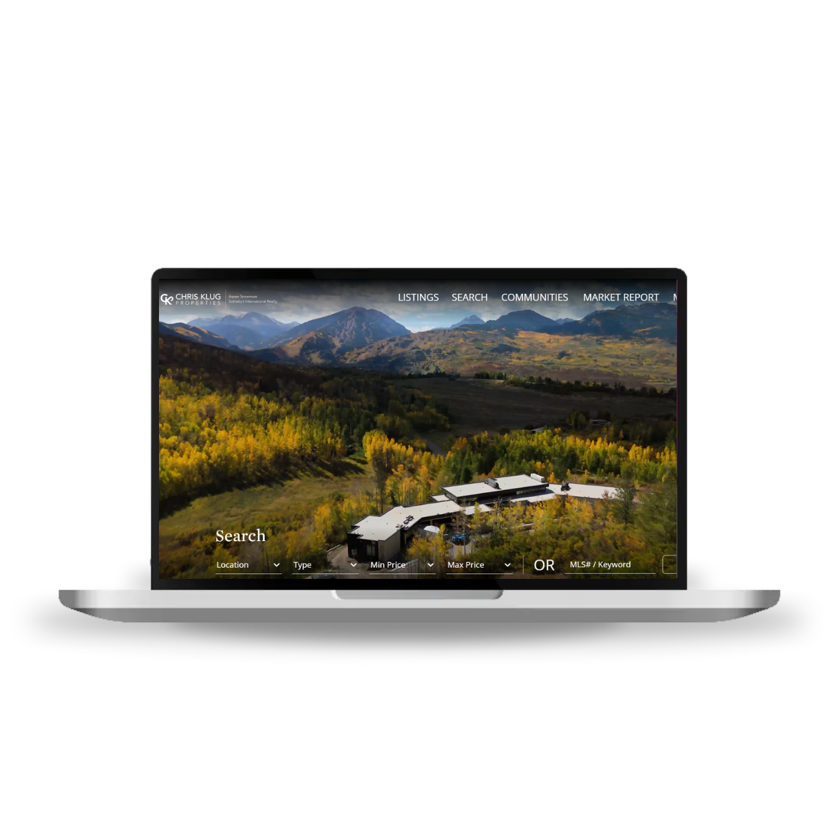 Klug Properties (Real Estate Website)